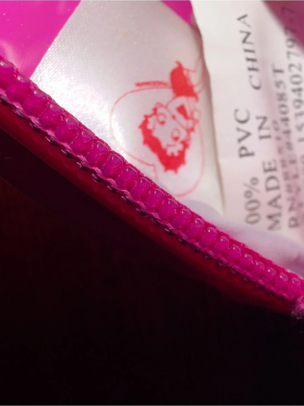 Betty Boop Y2K Hot Pink PVC Makeup Cosmetic Bag Zip Pouch King Features